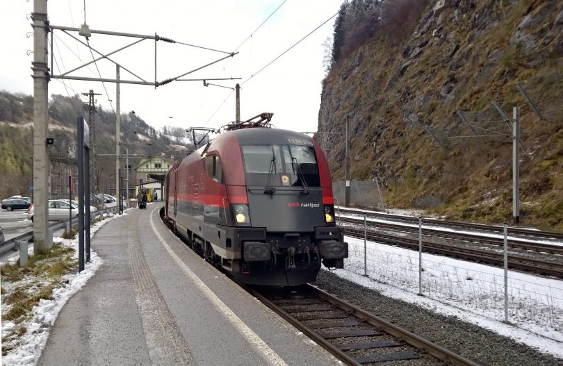 Streckensperre auf der Arlbergbahn